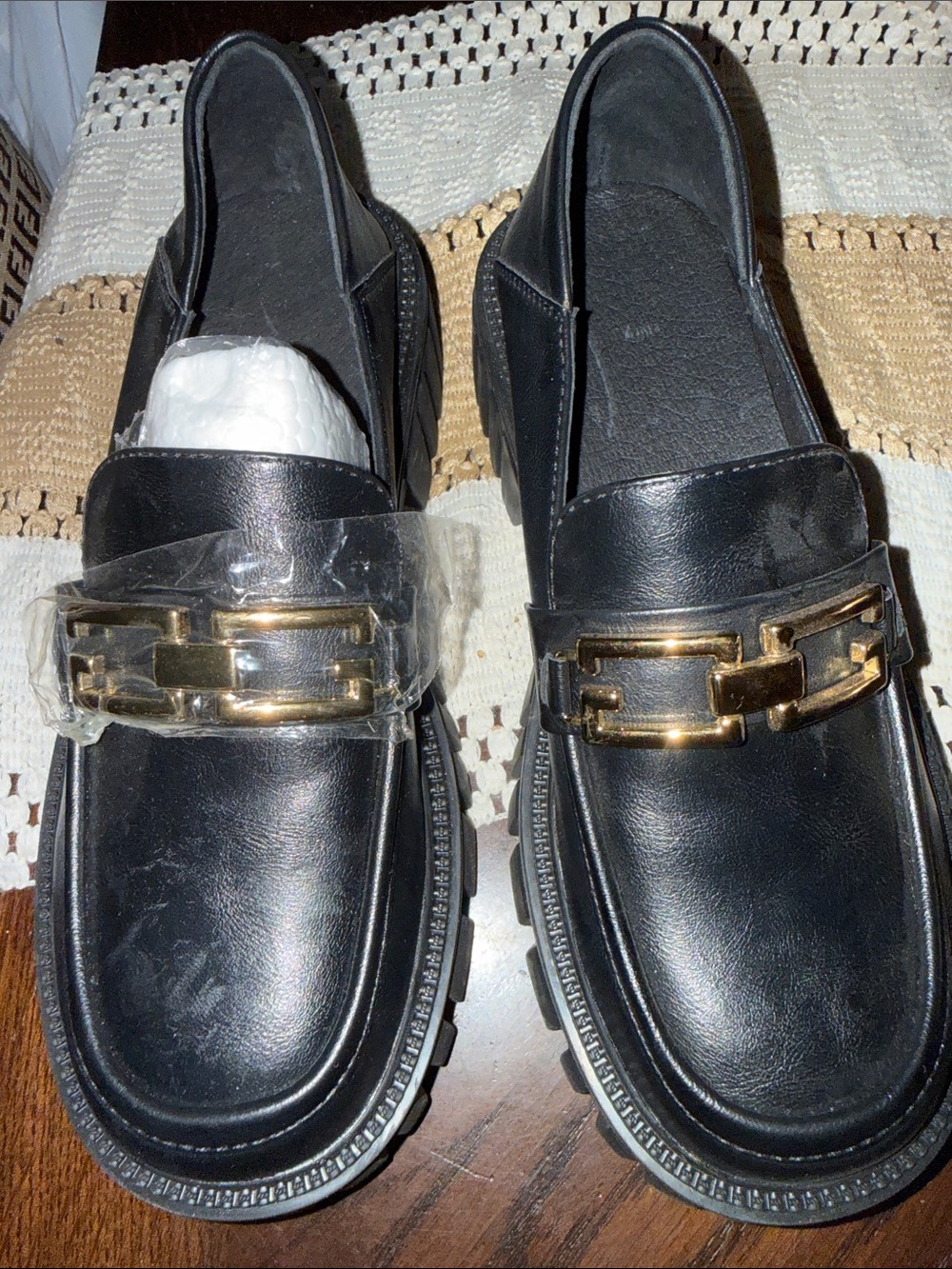 Soft leather loafers fits 6.5 NWT